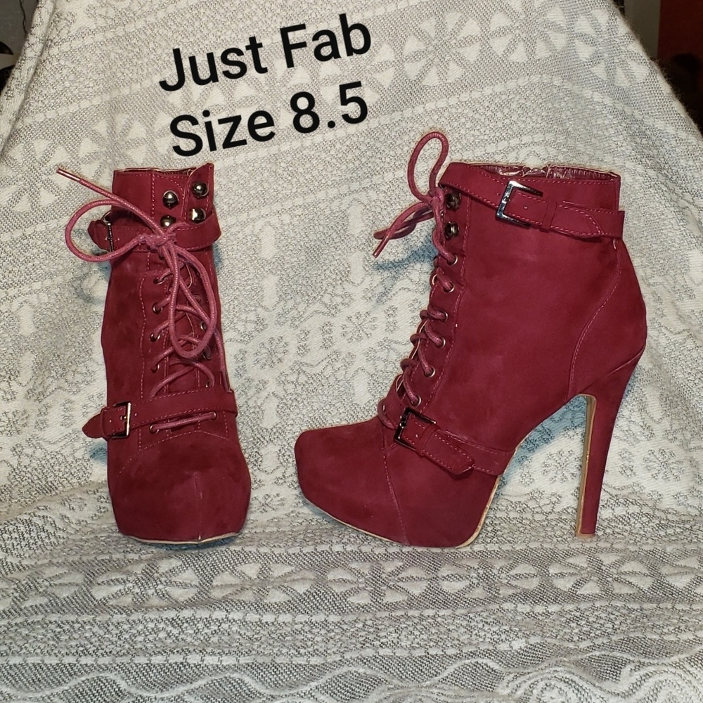 Just fab boot heels